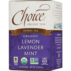 缘起物语 美国Choice Organic Teas有机 柠檬薰衣草薄荷茶